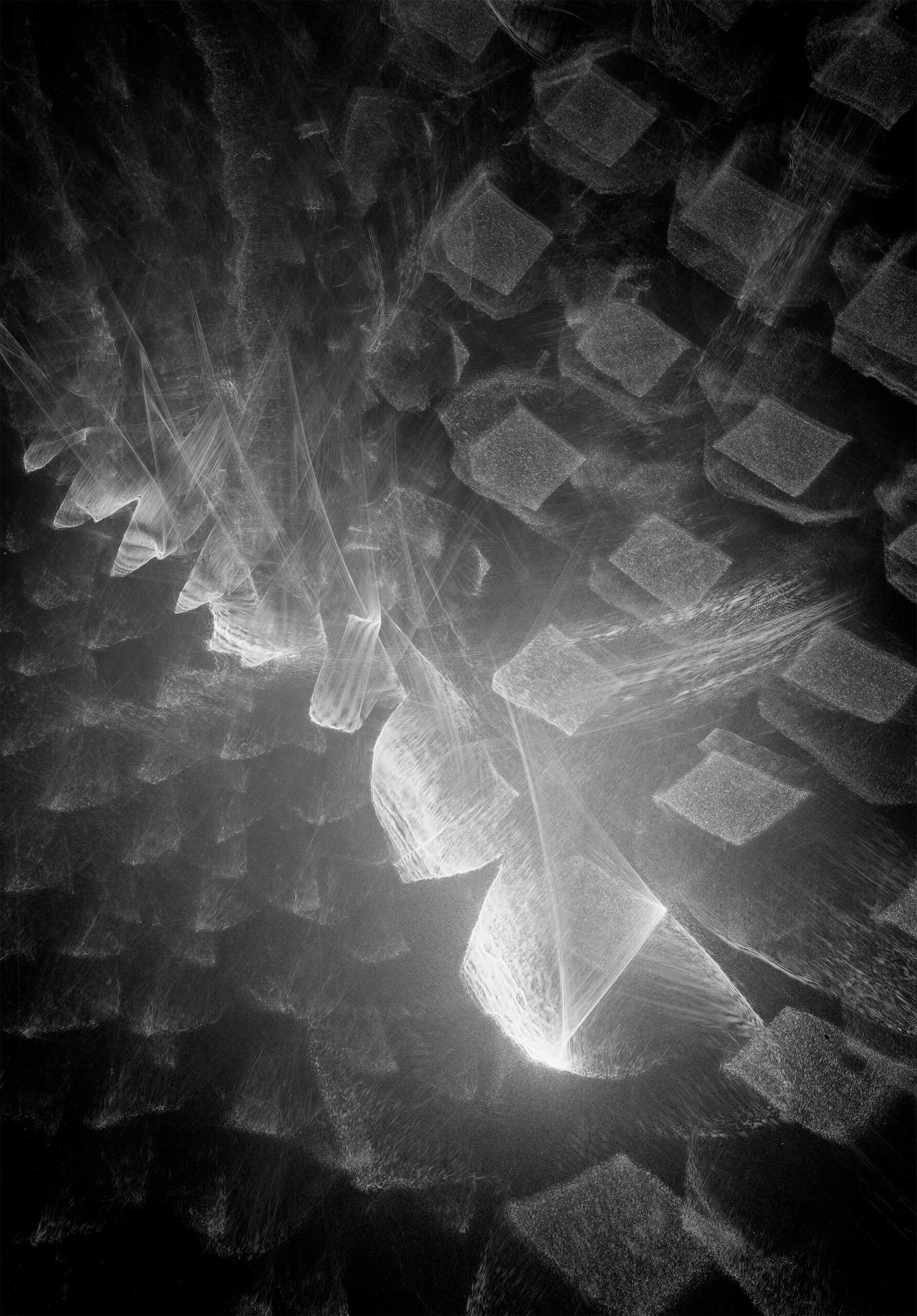 Fotografia laserowa początek lat 80-tych<br> Bartoszko Leokadia „Laserowe 2”